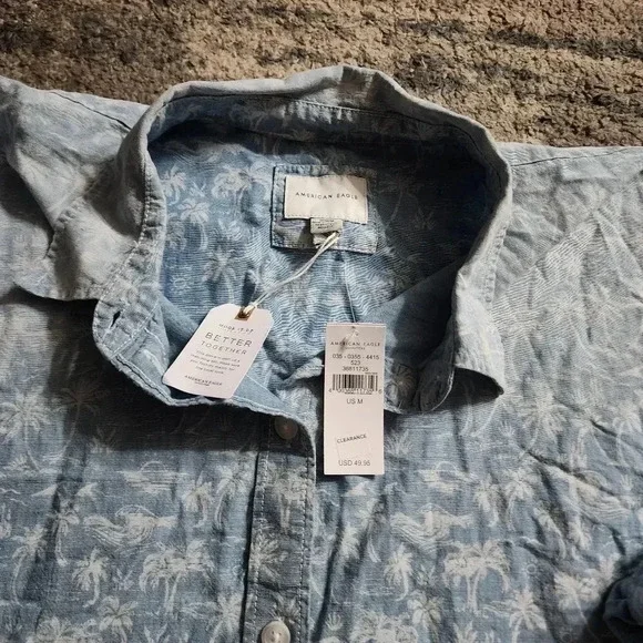 NWT American Eagle oversized button up - Picture 4 of 6